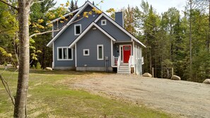 New home with views of Burke Mountain