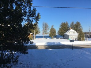 View of Hedgehog Harbor from the front patio.