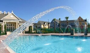 Community Pool open until 11 pm.
