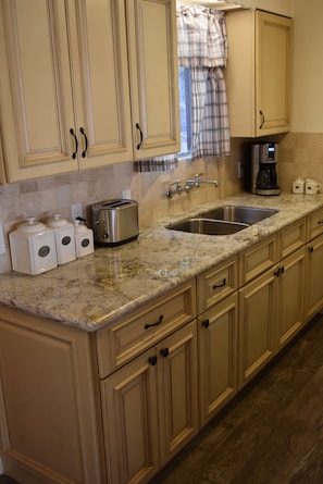 Newly remodeled kitchen