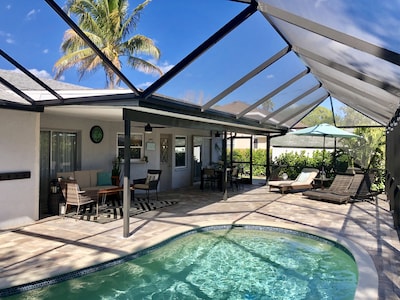 The Casa Coco | Coronado: Updated home, Heated pool close to S. Venice beach. 