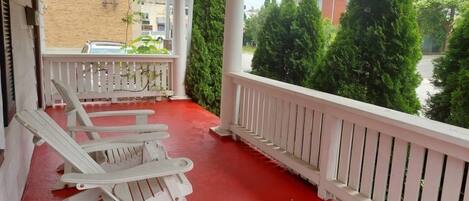 Front porch deck