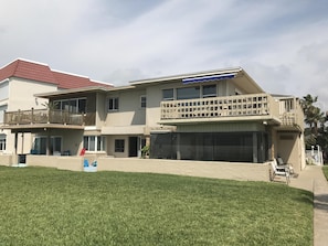 view of the back taken from the beach