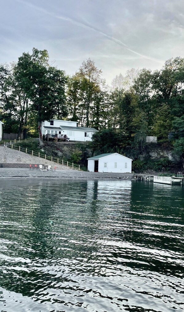 View from the lake 