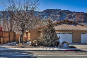 Front of House in the Winter