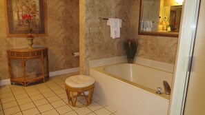 Jacuzzi Tub in Master Bath