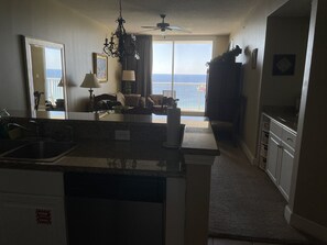 View from the kitchen sink
