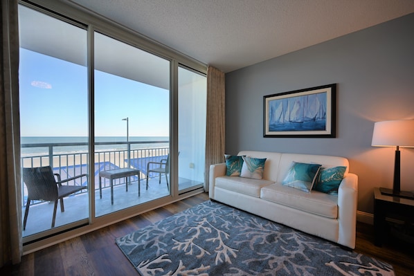 Oceanfront Living Room