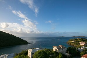 Lovely sunrise view of Turner Bay and the Caribbean Sea beyond!