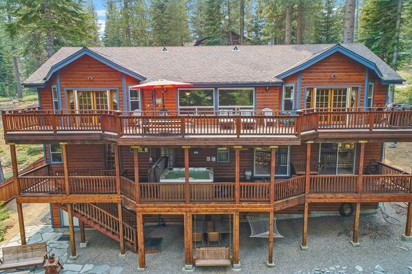 Outdoor Living in Lake Tahoe At It's Finest...but don't miss the Game Room.