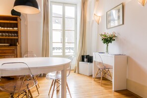 The Dining room and the desk corner