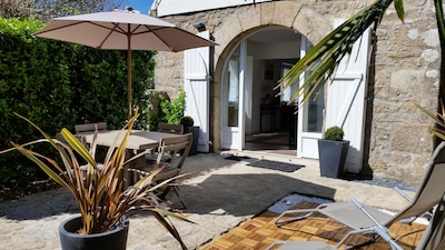 Maison bretonne dans un village typique de bord de mer - Sainte-Barbe