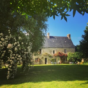 jardin façade arriere