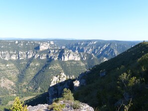 Vue depuis l’hébergement