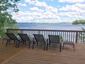 Deck lounging