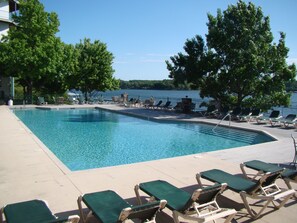 Nice big pool overlooking main channel