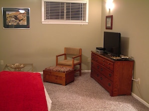 Chair and TV