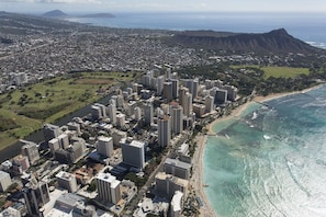 Experience Hawaii in the heart of Waikiki.  Without high rates or resort fees. 