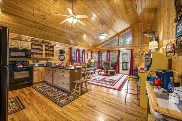 Beautiful open concept floor plan.