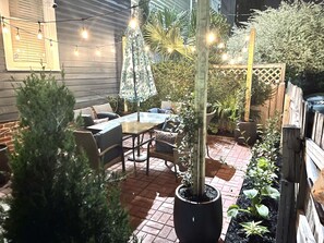 Patio area