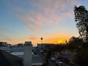 View from Terrace at sundown 