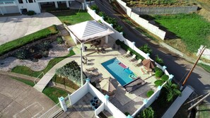 Heated private pool