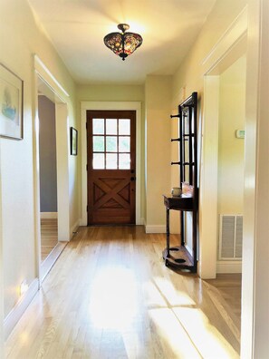 Entry way into home.  