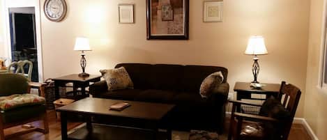 Sleeper sofa and living area