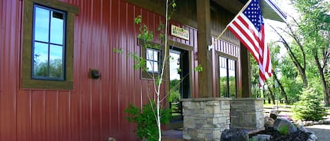 The Liar's Lodge on the legendary Big Hole River, Montana.