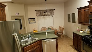 Fully furnished kitchen
