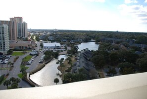 You'll also have views of Kingston Plantation's manicured grounds!