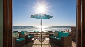 Enjoy the sunsets from the front patio and watch for dolphins jumping.