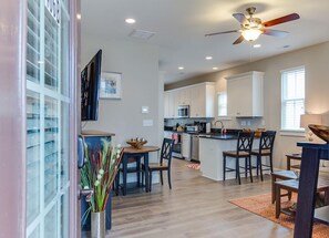 Open Kitchen and Living Area