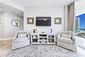 Smart TV for streaming your favorite shows.