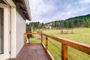 Take in the serene and lush Pacific Northwest views!