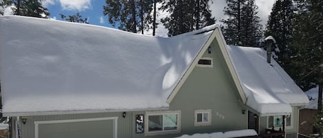 At 4400 feet, we get plenty of snow!