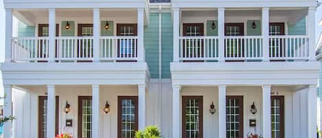 Front Exterior of Four Bedroom Townhouse