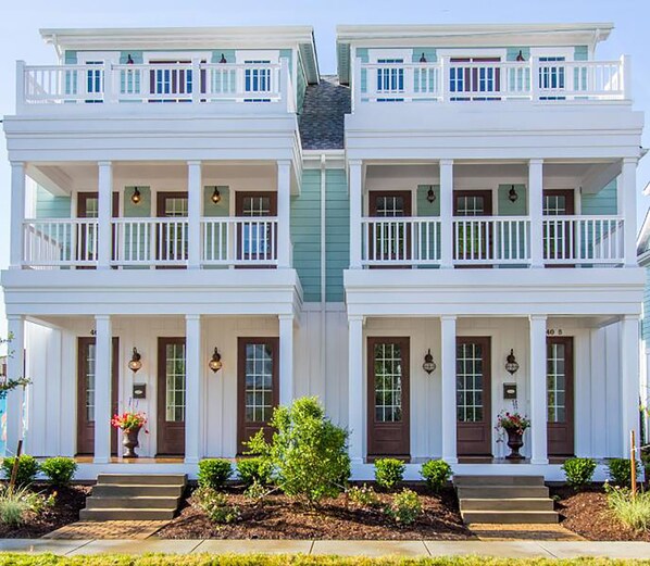 Front Exterior of Four Bedroom Townhouse