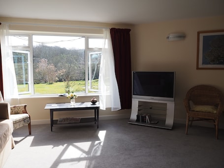 Open views over the garden