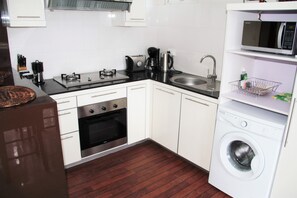 Fully equipped modern kitchen