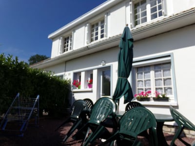 Pabellón orientado al sur en Baie de Somme, cerca de St Valéry 