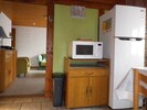 grand frigo-congélateur + micro-ondes