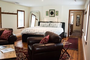 Master suite with brand new pillow top King sized bed.