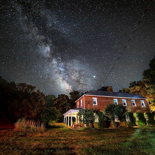 Our Farmhouse is perfect for stargazing on a clear night!