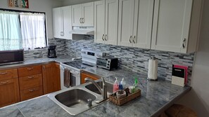 Newly renovated kitchen
