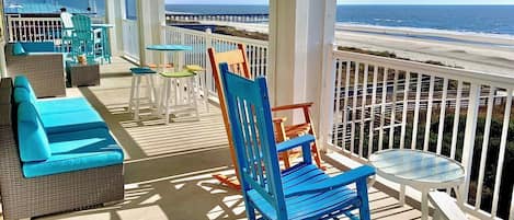 1116 Ocean Blvd. welcomes guests with beautiful oceanfront views