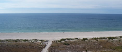 View of the Gulf of Mexico from your balcony.