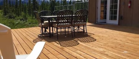 (1)mountain views from large private deck