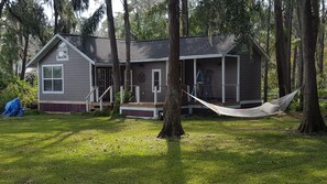 Doesn't this hammock look inviting outside your cottage 