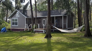 Doesn't this hammock look inviting outside your cottage 